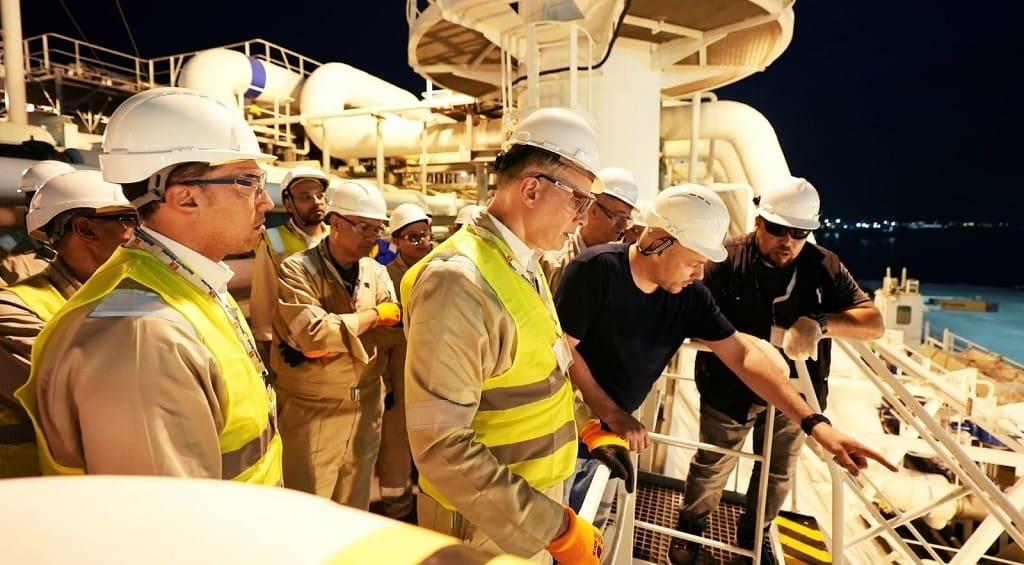 Energos Power vessel arrives at Alexandria Seaport